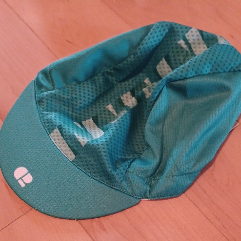 Chapter 2 Teal & White Cycling Cap